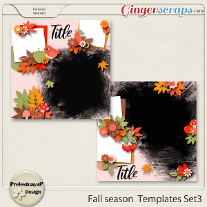 Fall season Templates Set3