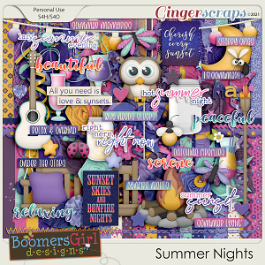 Summer Nights by BoomersGirl Designs