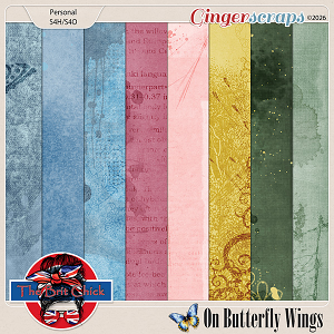 On Butterfly Wings Artsy Papers By The Brit Chick