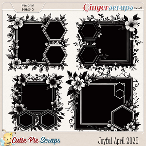Joyful April 2025 photo Masks