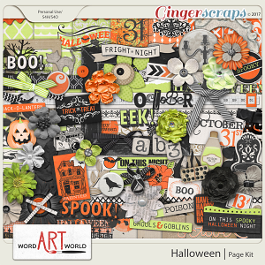 Halloween Page Kit