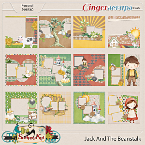 Jack and the Beanstalk Quick Pages by The Scrappy Kat