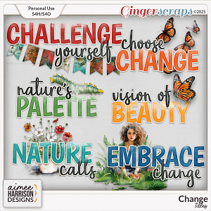 Change Titles by Aimee Harrison