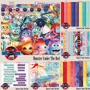 Monsters Under The Bed Bundle By The Brit Chick
