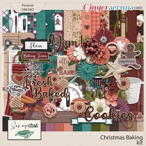 Christmas Baking Kit by ScrapChat Designs