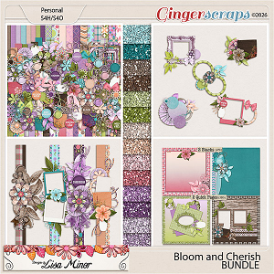 Bloom and Cherish BUNDLE from Designs by Lisa Minor