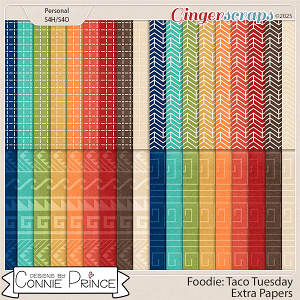 Foodie: Taco Tuesday - Extra Papers by Connie Prince