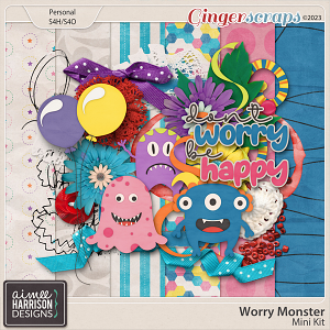 Worry Monster Mini Kit by Aimee Harrison