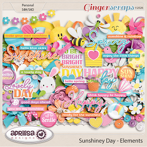 Sunshiney Day - Elements by Aprilisa Designs