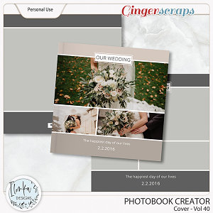 Photobook Creator Cover Vol 40 by Ilonka's Designs 