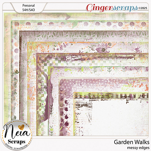 Garden Walks - Messy Edges - by Neia Scraps