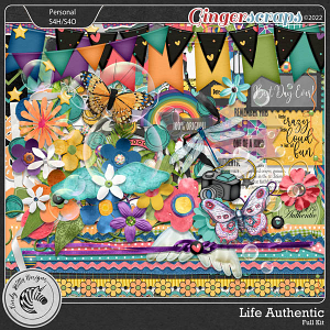 Life Authentic [Kit] by Cindy Ritter
