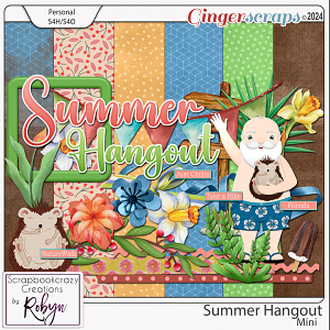 Summer Hangout Mini Kit by Scrapbookcrazy Creations