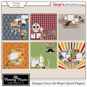 Happy Cinco de Mayo-Quick Pages by Memory Mosaic