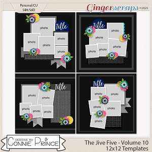 The Jive Five Volume 10 - 12x12 Temps (CU Ok) by Connie Prince