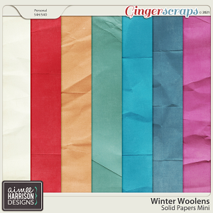 Winter Woolens Solid Papers Mini by Aimee Harrison