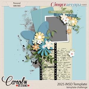 Carol's 2025 iNSD Template Challenge