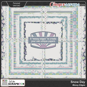 Snow Day Edges by Let Me Scrapbook Snow Day Edges by Let Me Scrapbook