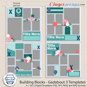 Building Blocks - Gadabout 3 Templates by Miss Fish