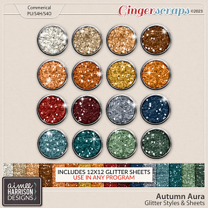 Autumn Aura Glitters by Aimee Harrison