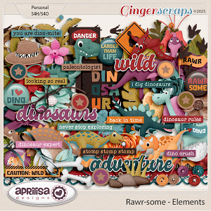 Rawr-some - Elements by Aprilisa Designs