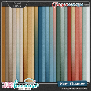 New Chances Ombré Papers & Cardstocks by JB Studio