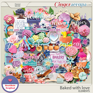 Baked with love - elements