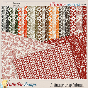 A Vintage Crisp Autumn Pattern Papers A Vintage Crisp Autumn Pattern Papers