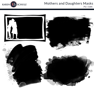 Mothers and Daughters Masks by Karen Schulz
