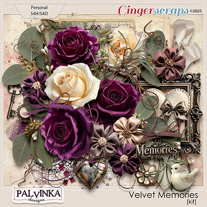 Velvet Memories Kit by Palvinka Designs