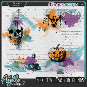 Boo to You  Artistic Blends by Angelle Designs 