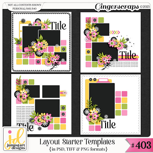 Layout Starter Templates {Set 403} Layout Starter Templates {Set 403}