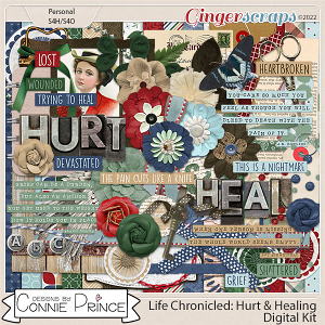 Life Chronicled: Hurt & Healing - Kit by Connie Prince