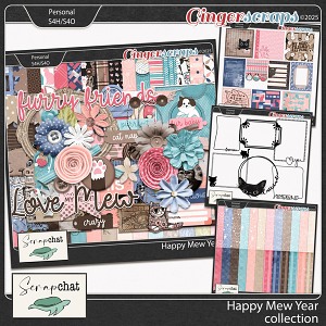 Happy Mew Year Collection by ScrapChat Designs