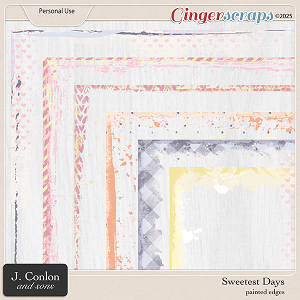 Sweetest Days Painted Edges by J. Conlon and Sons