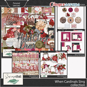 When Cardinals Sing Collection by ScrapChat Designs