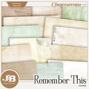 Remember This Papers by JB Studio