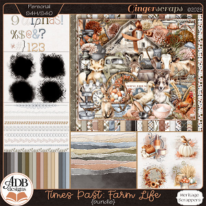 Times Past: Farm Life Bundle by ADB Designs