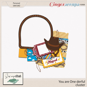 You Are One Derful Cluster by ScrapChat Designs