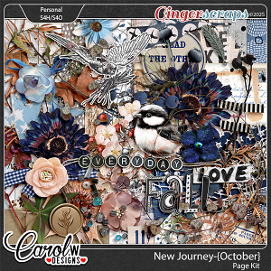 New Journey-{October}-Page Kit
