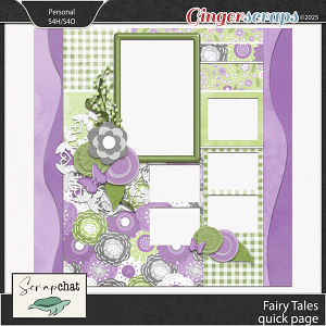 Fairy Tales Quick Page Five by ScrapChat Designs