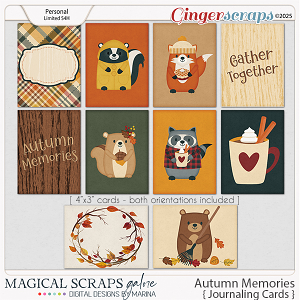 Autumn Memories (journaling cards) Autumn Memories (journaling cards)