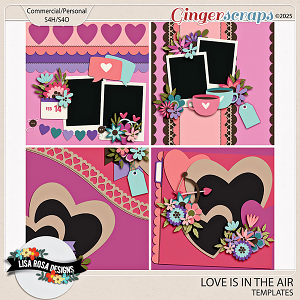 Love Is In The Air - Templates by Lisa Rosa Designs