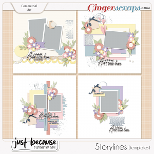 {CU} Storylines 1 Templates by JB Studio