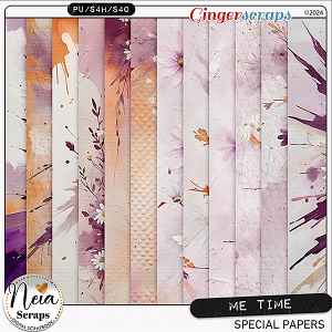 Me Time - Special Papers - by Neia Scraps Me Time - Special Papers - by Neia Scraps