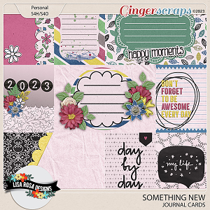 Something New - Journal Cards by Lisa Rosa Designs