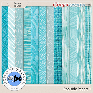 Poolside Papers 1 by Wetfish Designs 