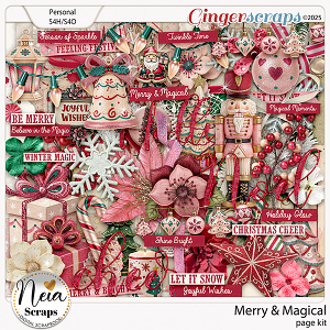 Merry & Magical - Page Kit - by Neia Scraps