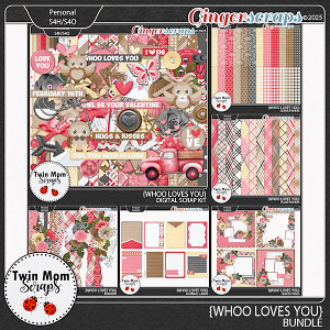 Whoo Loves You - BUNDLE by Twin Mom Scraps