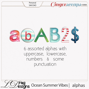 Ocean Summer Vibes : Alphas by LDragDesigns